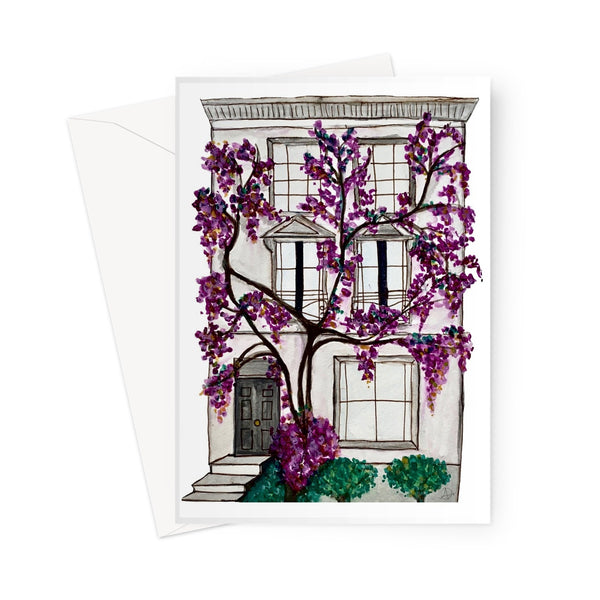 London Vines Greeting Card