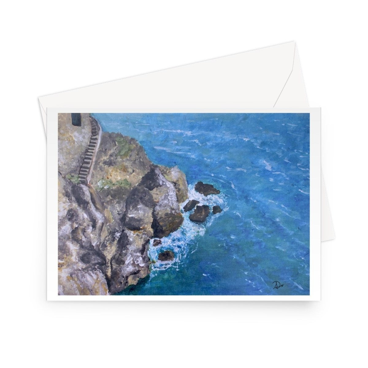 Amalfi Coast Greeting Card