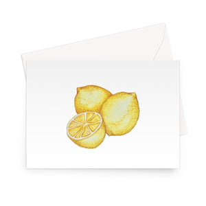 Lemon Greeting Card