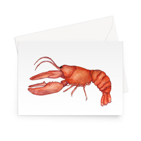 Lobster Greeting Card