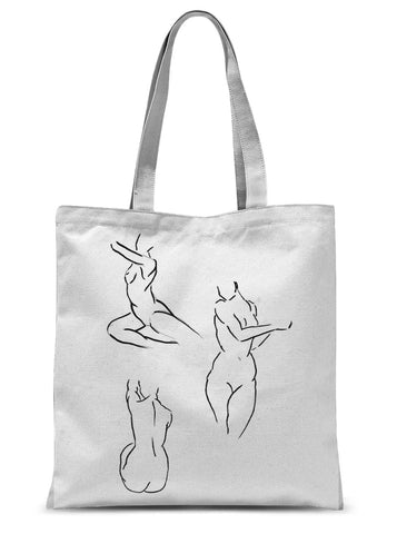 Figure Study Tote Bag