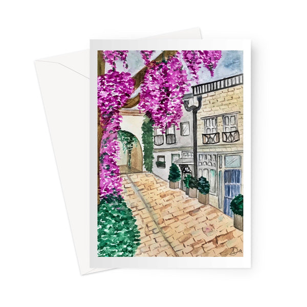 London Mews Greeting Card