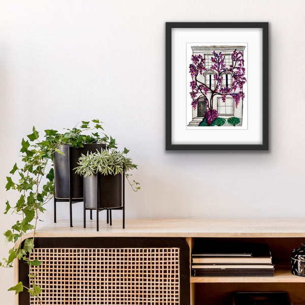 London Vines Print