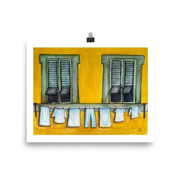 Italian Laundry Print