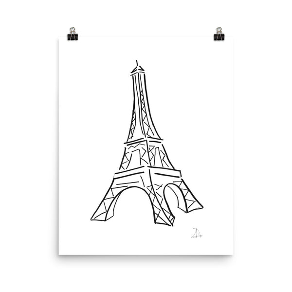 Eiffel Tower Print