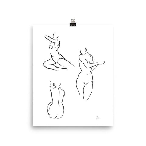 Figure Study Print